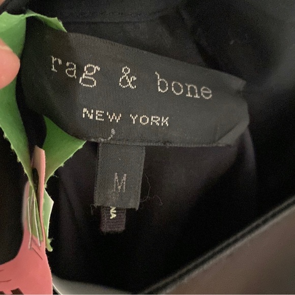 Rag & Bone leather and pleated dress - Picture 4 of 6